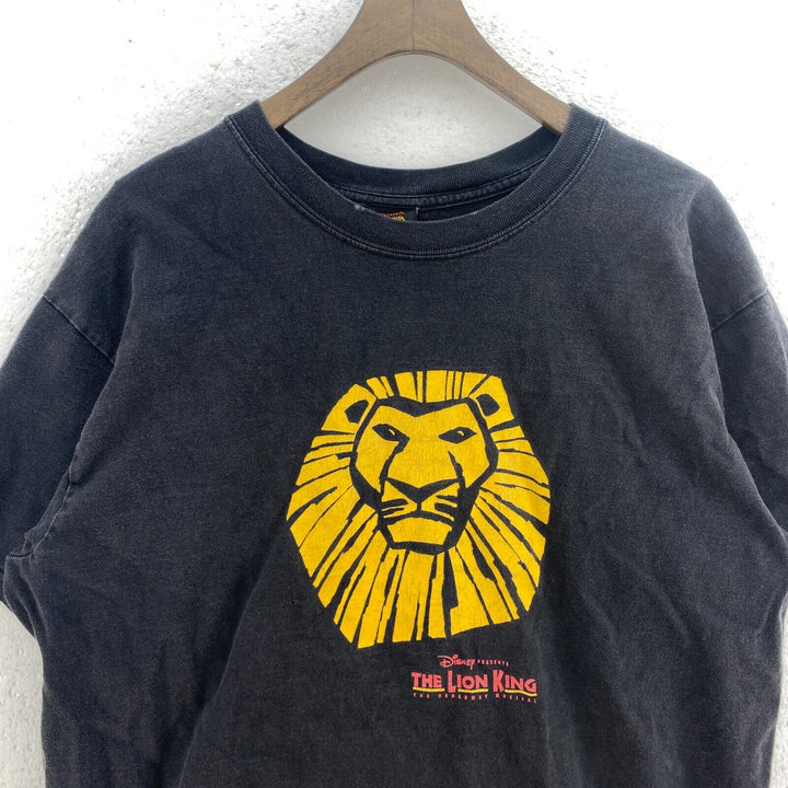 The Lion King The Broadway Musical Disney Black T-shirt Size S