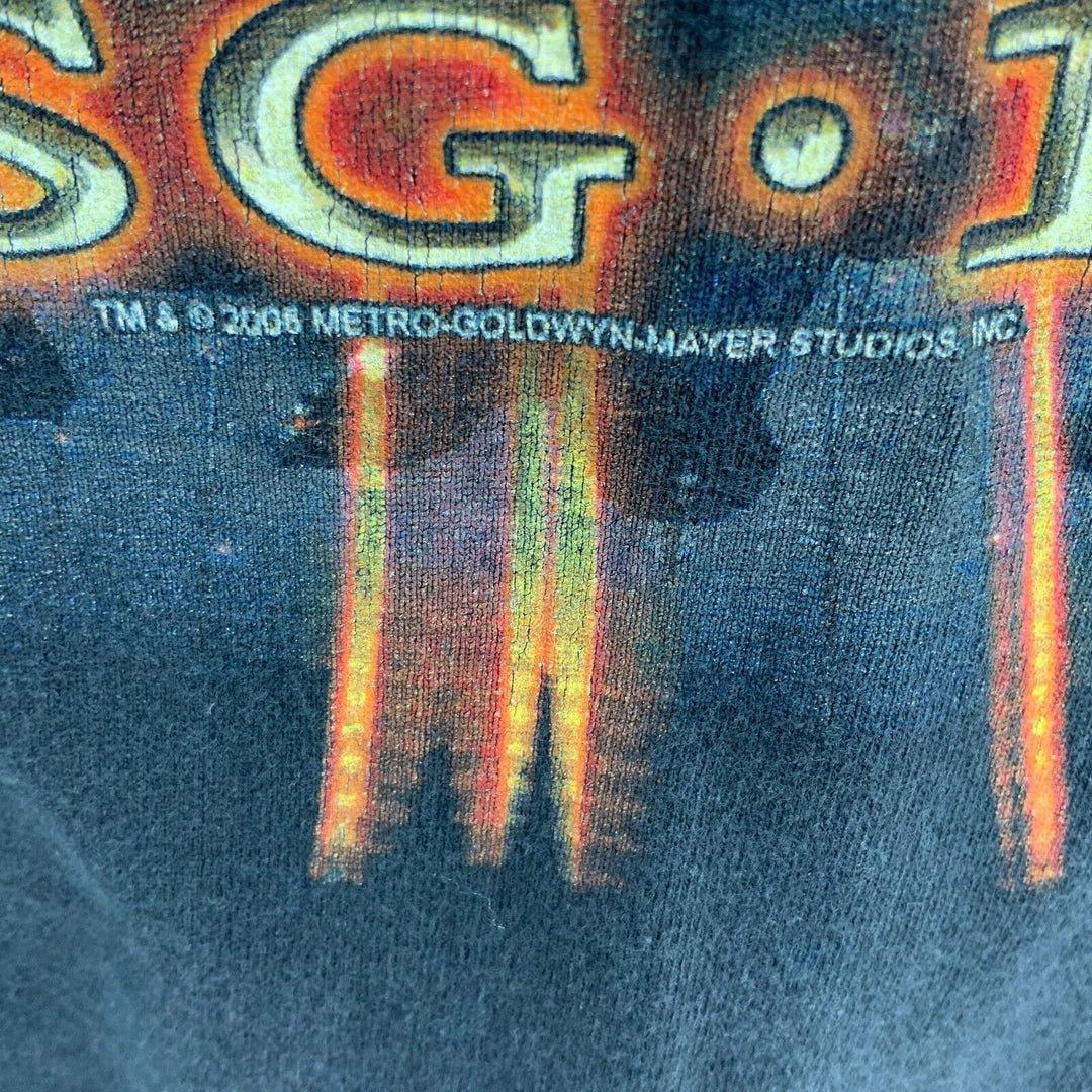 Stargate SG-1 2006 Sci Fi Vintage Black T-shirt Size XL