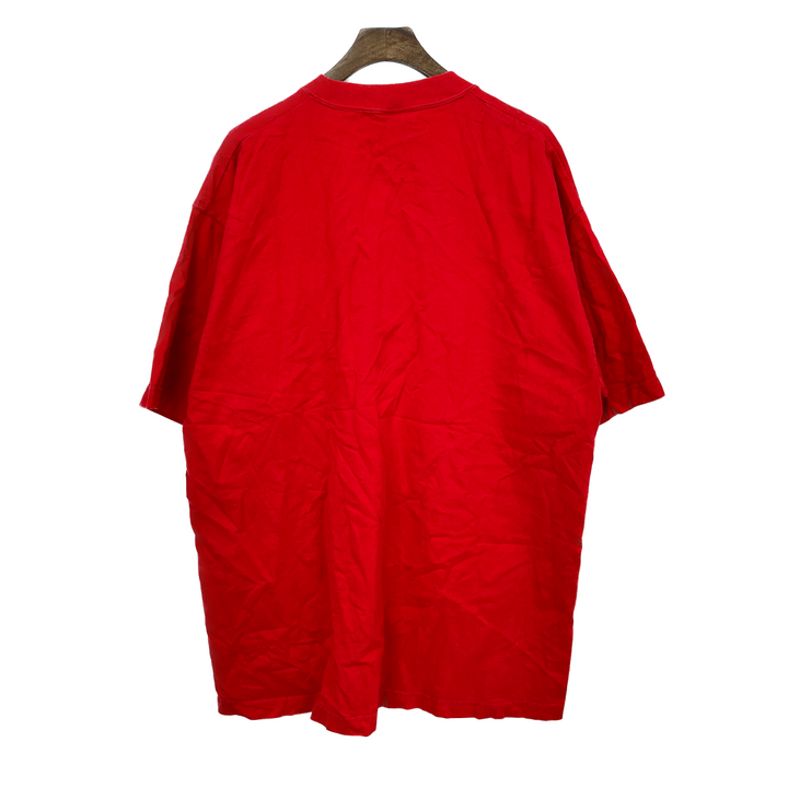 1996 Sergei Fedorov NHL Detroit Redwings Hockey BIg Print Red T-shirt Size XL