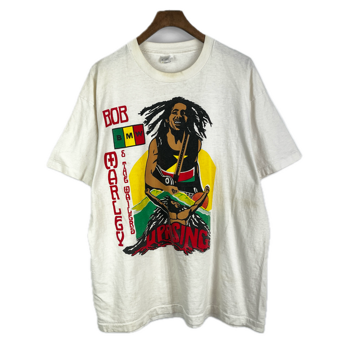 Vintage Bob Marley And The Wailers Graphic Band T-Shirt Mens L