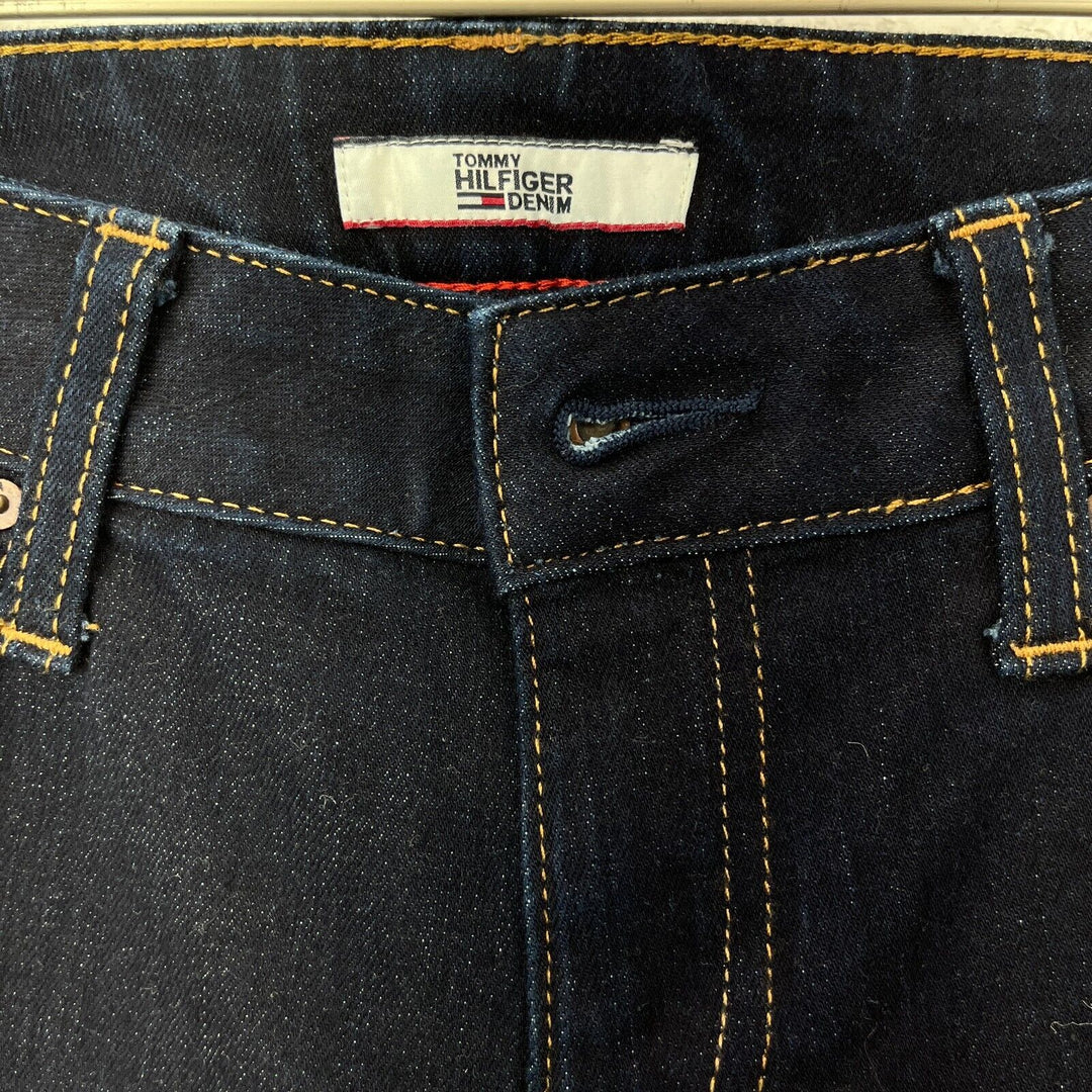 Tommy Hilfiger Blue Dark Wash Skinny MouLante Jeans Size 00