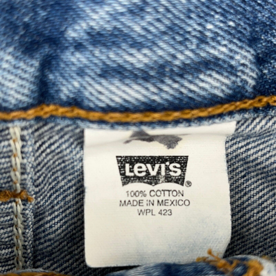 Vintage Levi Strauss 501 Denim Medium Wash Blue Jeans Size 40 x 36