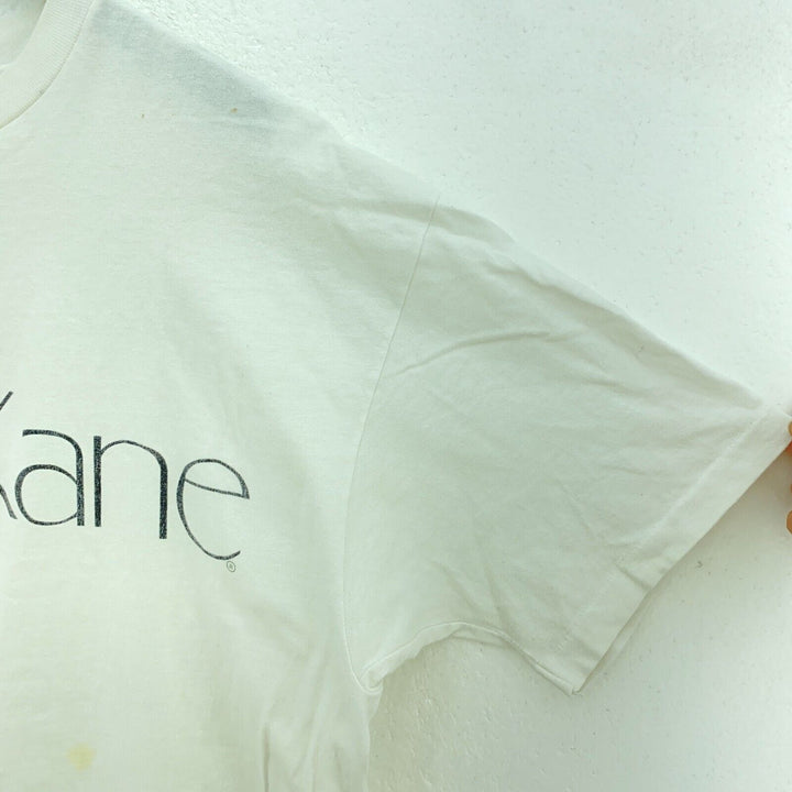 Karen Kane Fashion Designer Logo Vintage White T-shirt Size XL