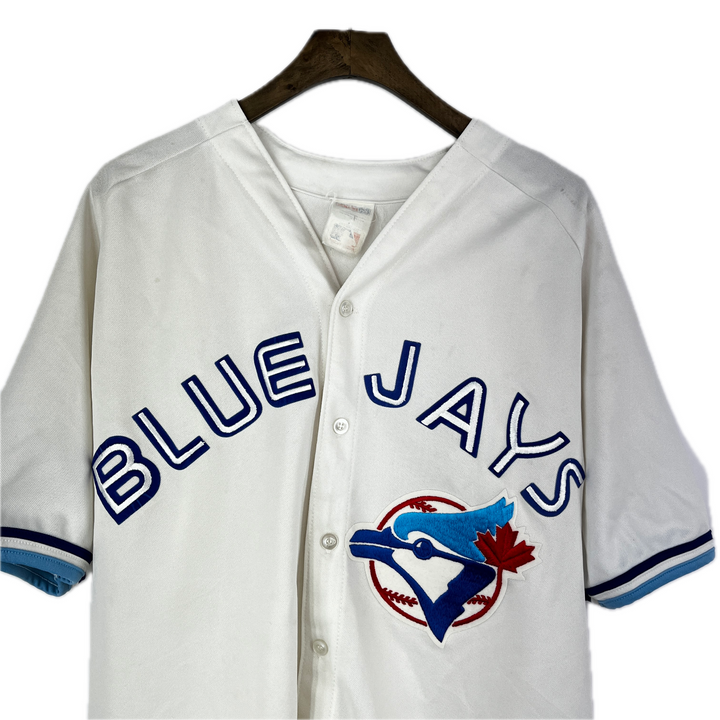 Toronto Blue Jays Vintage 80s 90s Maska CCM Sewn MLB Baseball Jersey Mens L