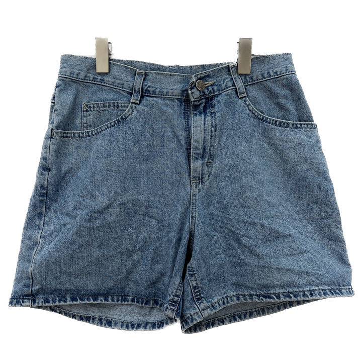 Vintage Riders Light Wash Blue Mini Denim Shorts Size M Women's