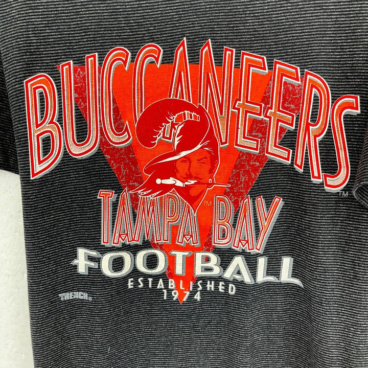 Vintage Buccaneers Tampa Bay Football Black T-shirt Size S
