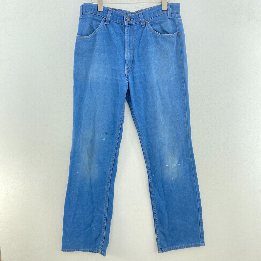 Levi's Orange Tab Blue Jeans Size 34 Straight Leg