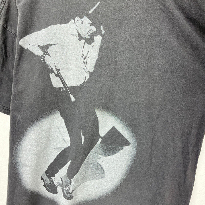 Vintage Robert Louis Fosse Actor Black T-shirt Size XL Tee