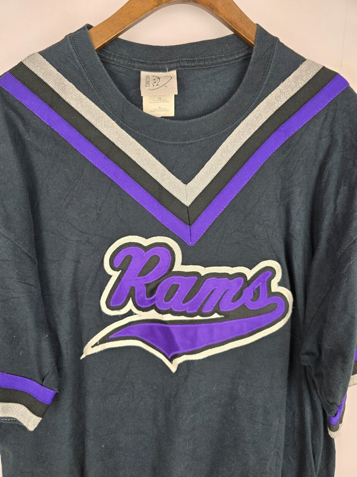 Vintage Rams Jersey Adult Size XL Black