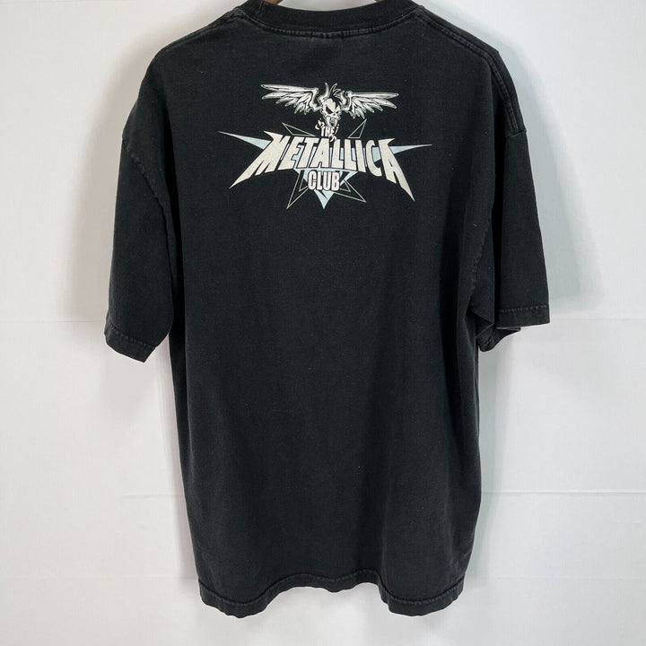 Alstyle Apparel men's The Metallica Club Tee Shirt size XL Black