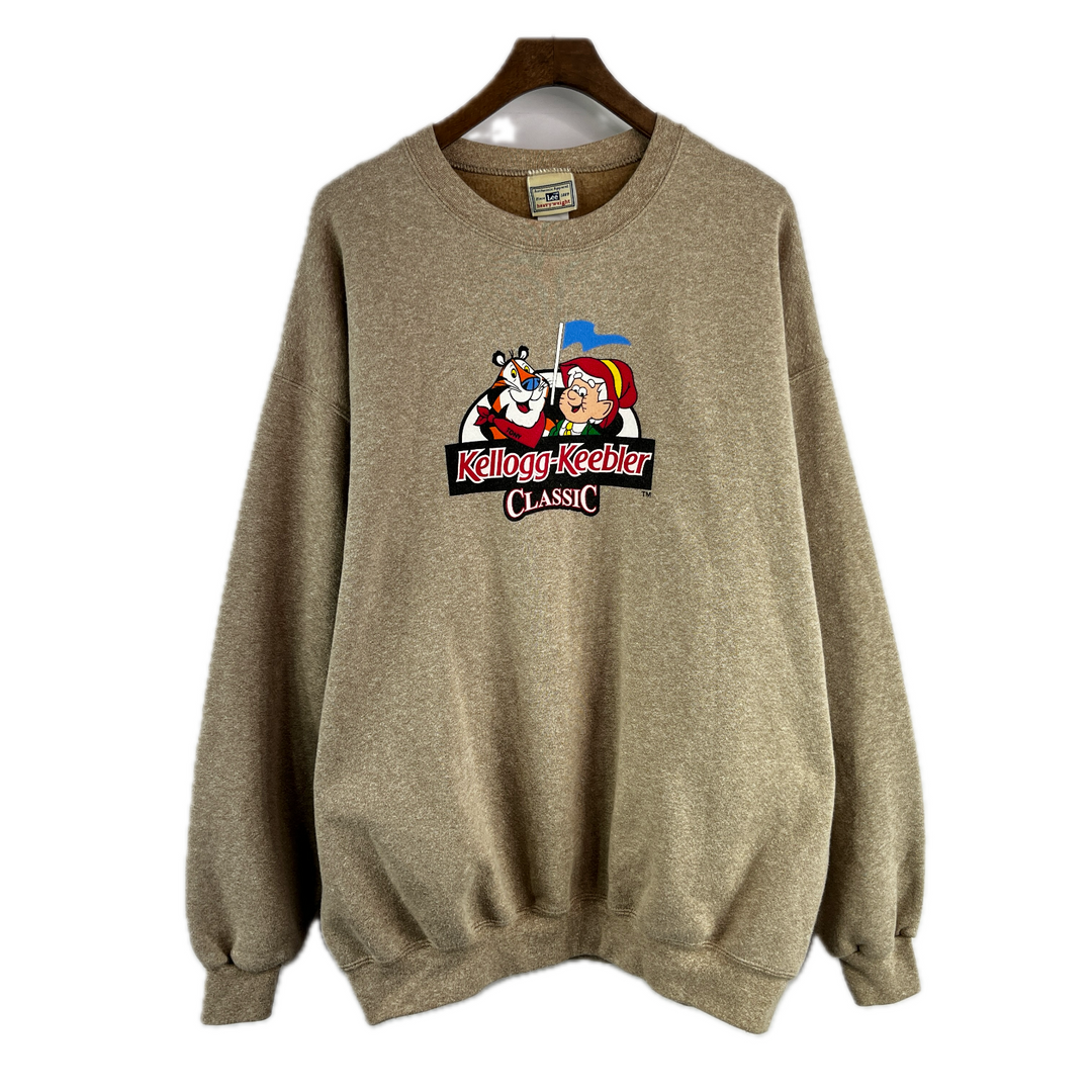 Vintage Lee Kellog-Keebler Classic Brown Sweatshirt Size XL