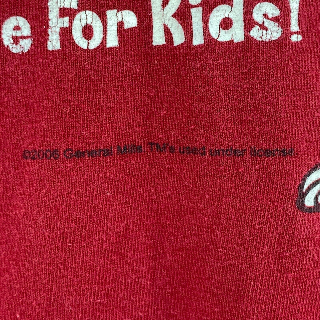 Vintage Trix Are For Kids Cereal 2006 T-shirt Size 2XL Red
