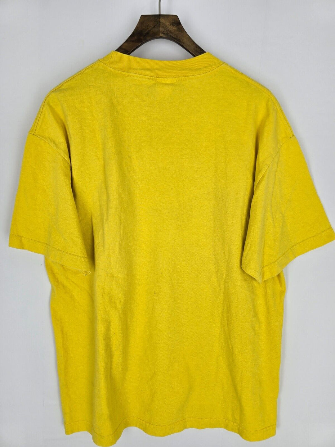 2009 Yellow M&M Candy Big Face Tee Shirt Size L Yellow