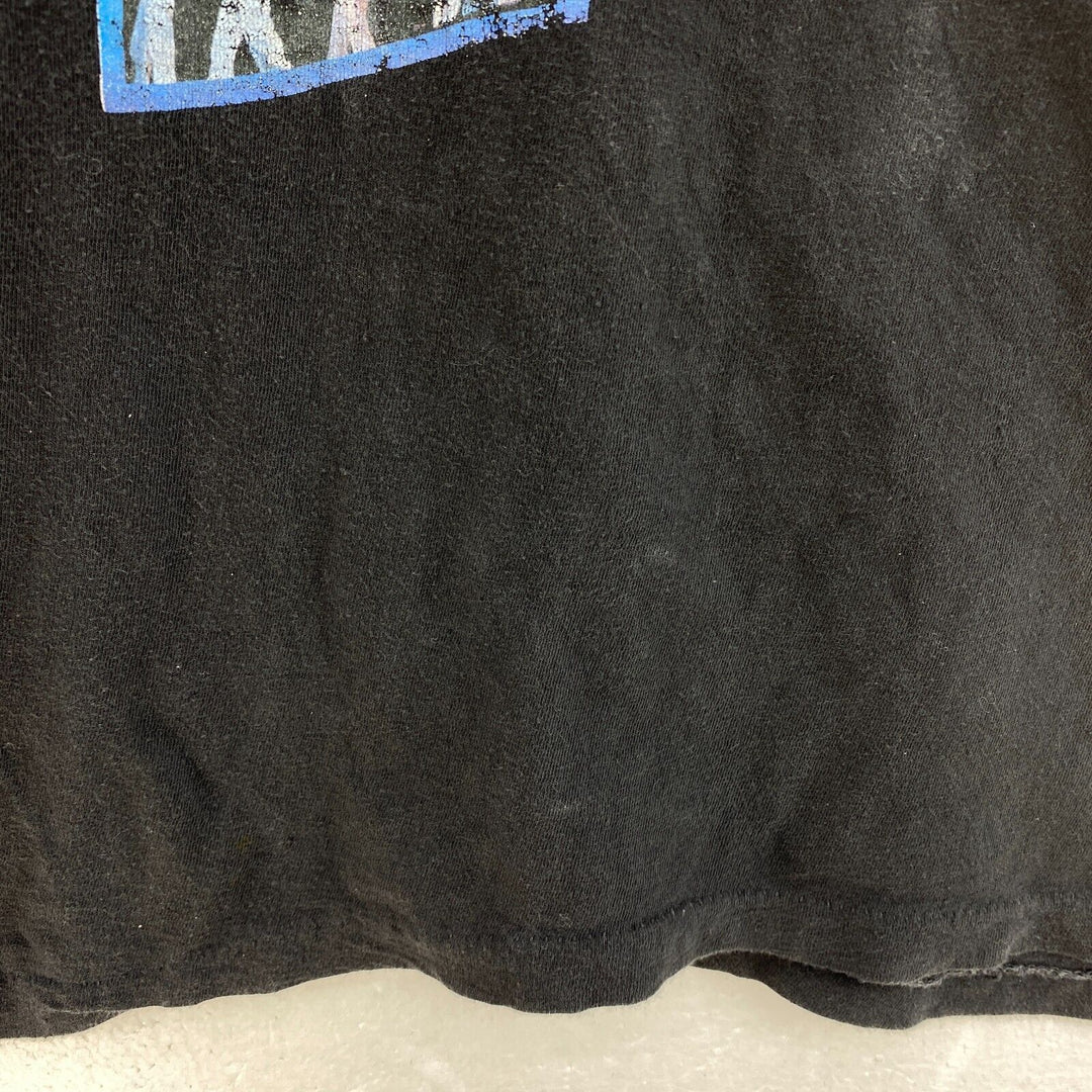 Vintage Take That Pop Group Music 90s Black T-shirt Size 44