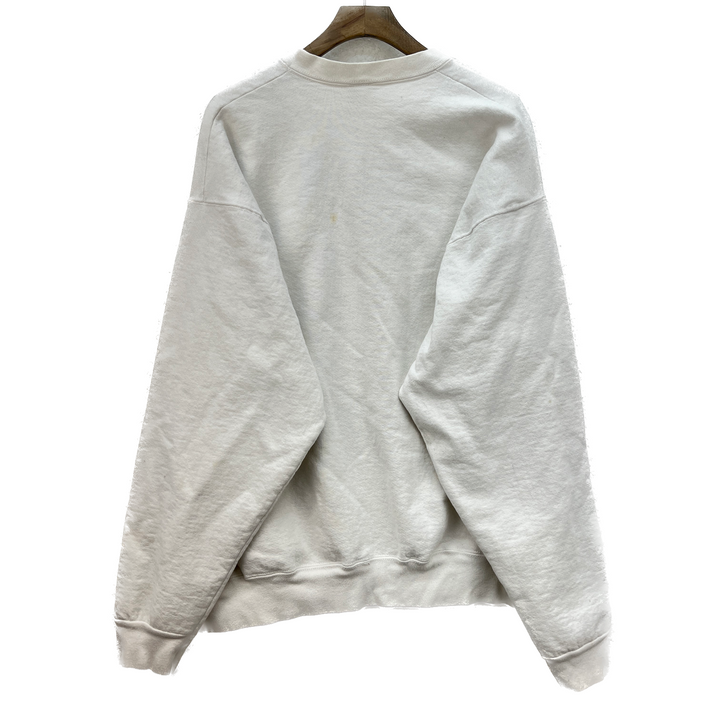 Vintage The Tasmanian Devil White Sweatshirt Size XL
