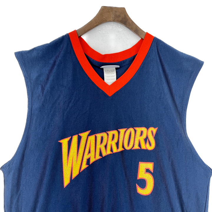 Vintage Golden State Warriors NBA Baron Davis Basketball Jersey Size XL
