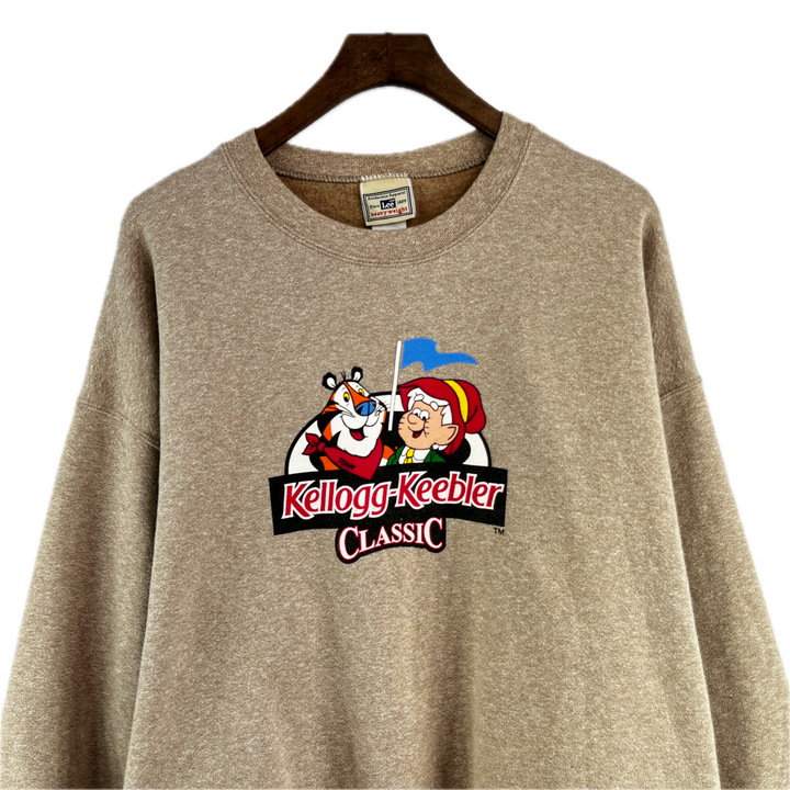 Vintage Lee Kellog-Keebler Classic Brown Sweatshirt Size XL