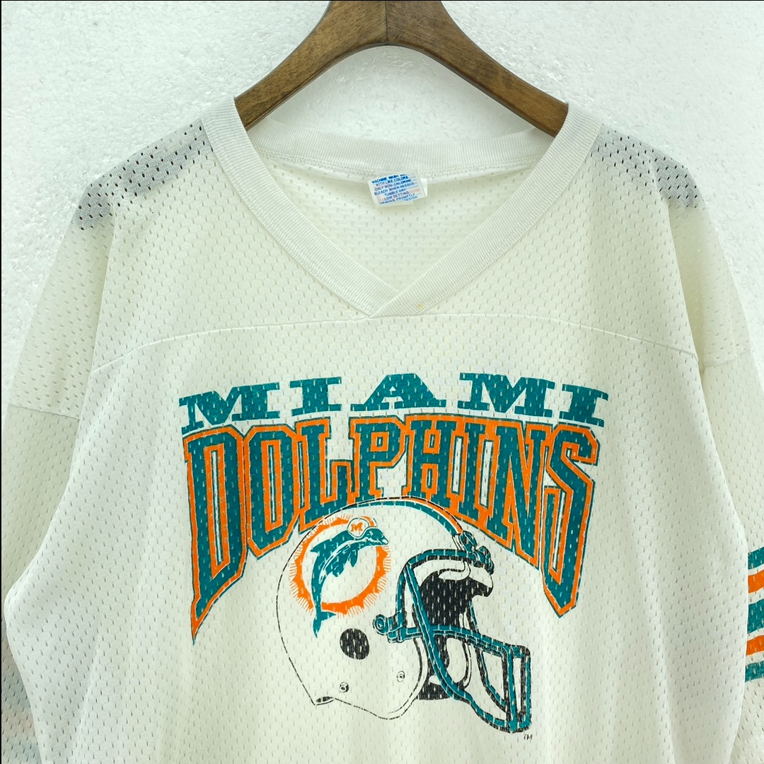 Vintage Starter Miami Dolphins Jersey Size XL White NFL