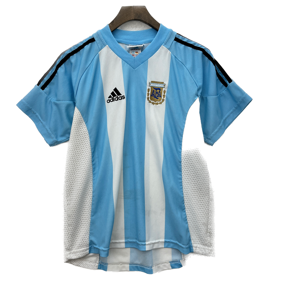 Adidas Argentina National Football Team Soccer Vintage Jersey Size M Blue