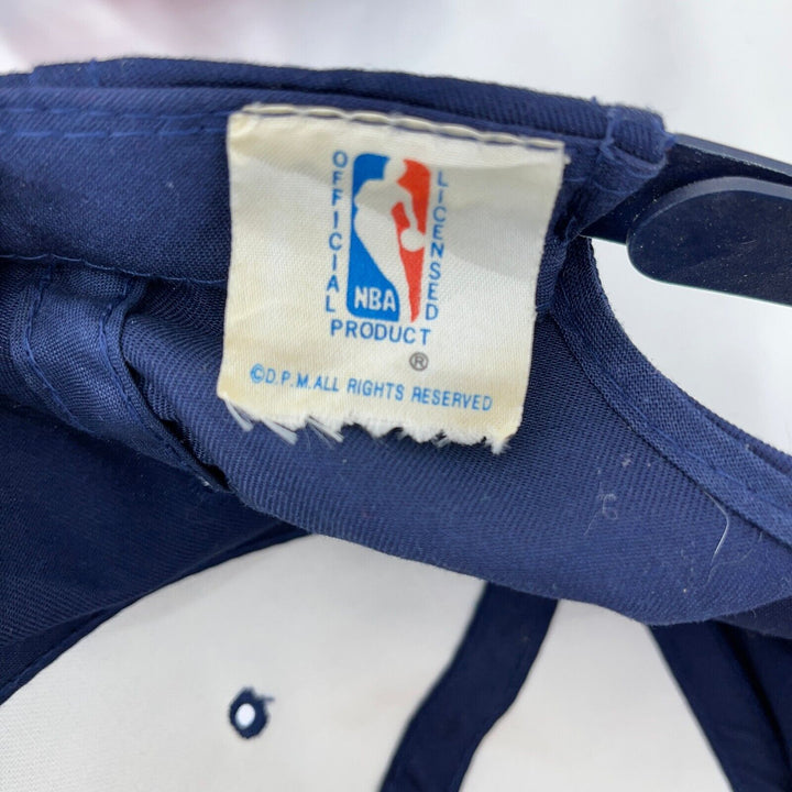 Vintage NBA Indiana Pacers Navy Blue NBA Basketball Adjustable SnapBack Hat Cap
