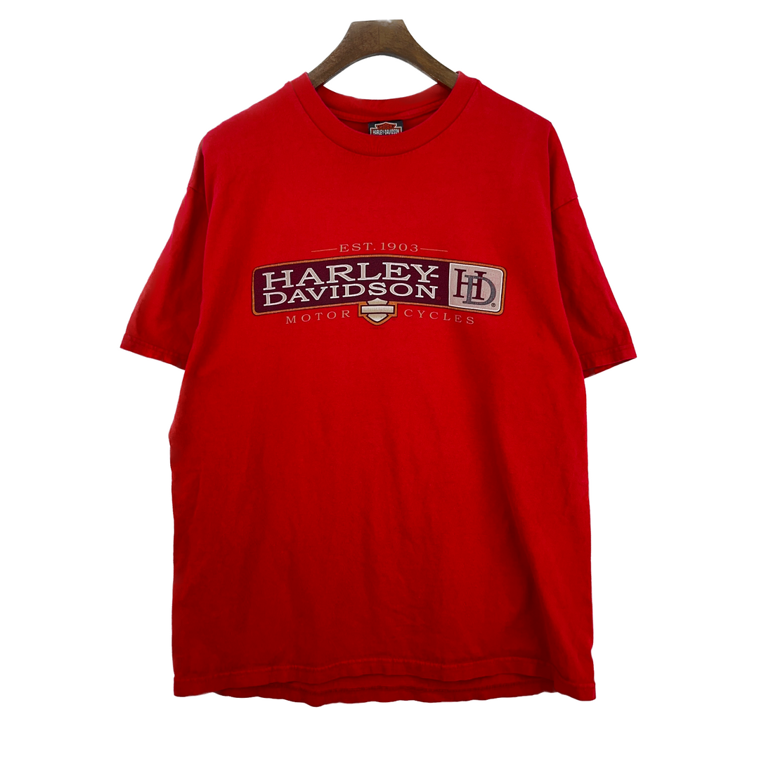 Harley Davidson L T Shirt Worth Kansas City Missouri Skyline HD Motorcycles USA