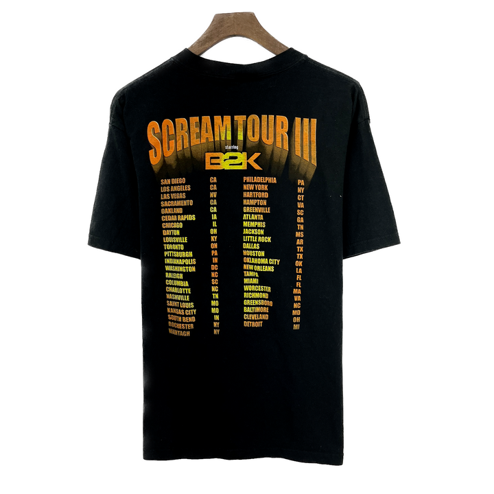 Vintage Scream Tour III B2K Starring Black T-shirt Size M