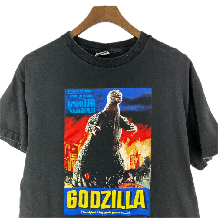 2005 Godzilla Men's M T-Shirt Promo Graphic Rare Horror Sci Fi Memorabilia