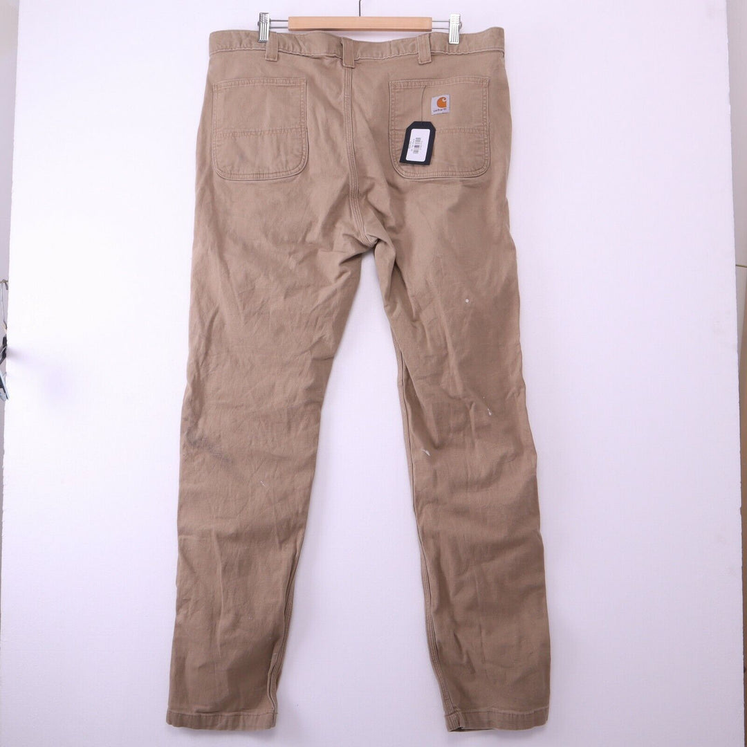 Carhartt Straight Fit Vintage Tan Pant Size 40x34