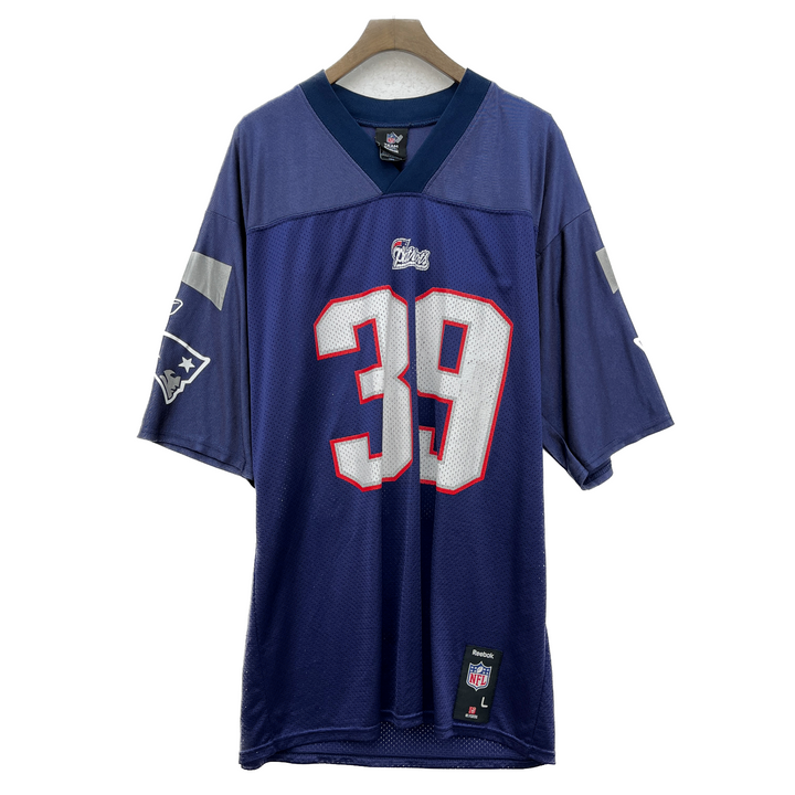 Reebok New England Patriots Danny Woodhead #39 Navy Blue Jersey NFL Size L