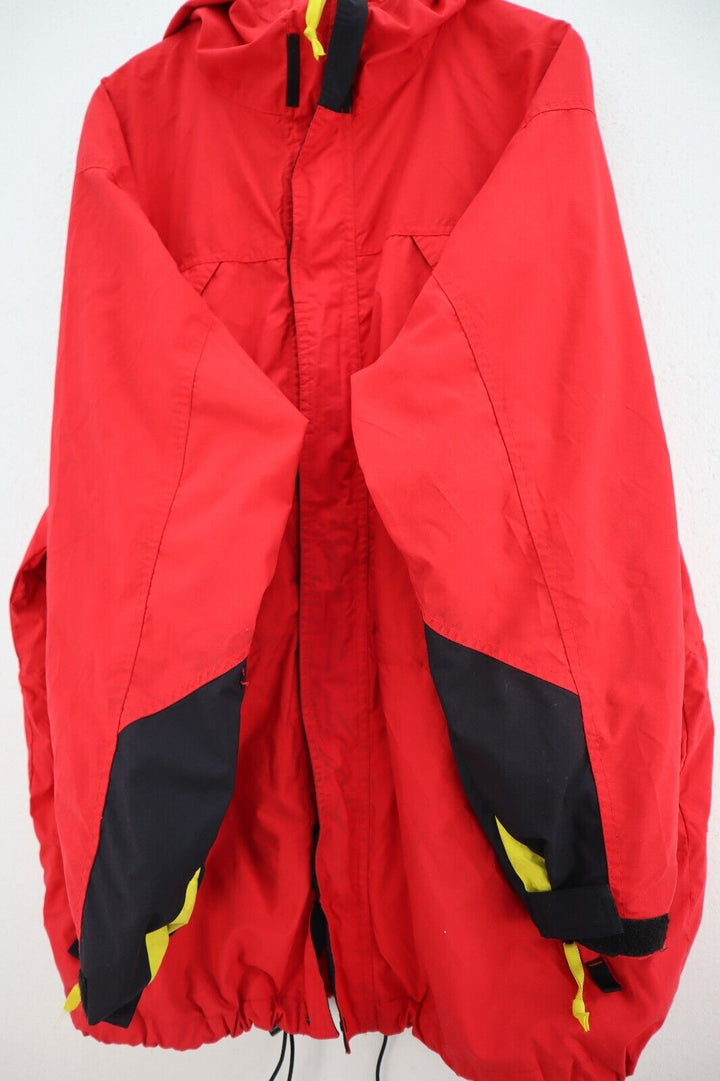 Vintage Marlboro Full Zip Hooded Red Light Jacket Size L