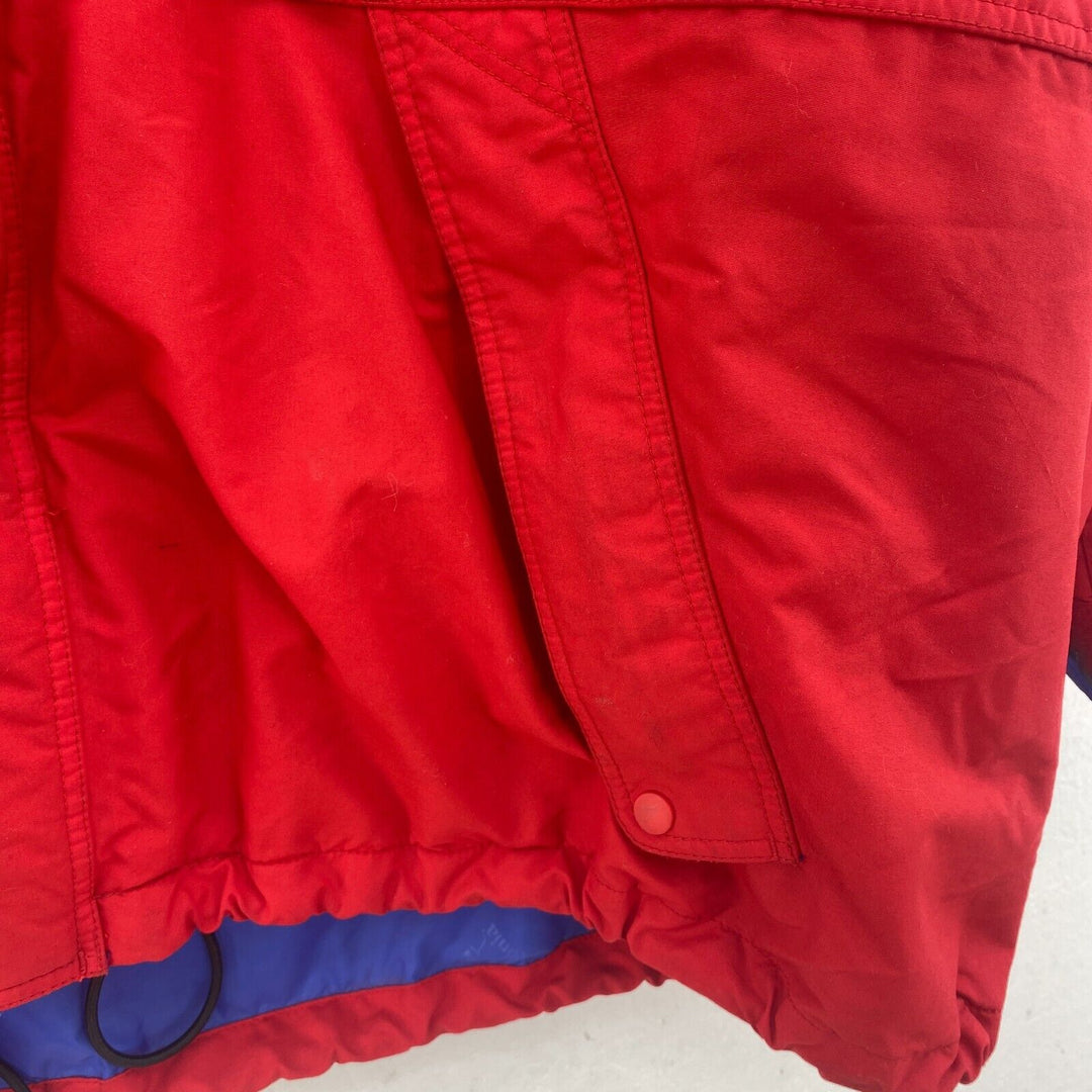 Vintage Patagonia Light Shell Jacket Size L Red Full Zip Up