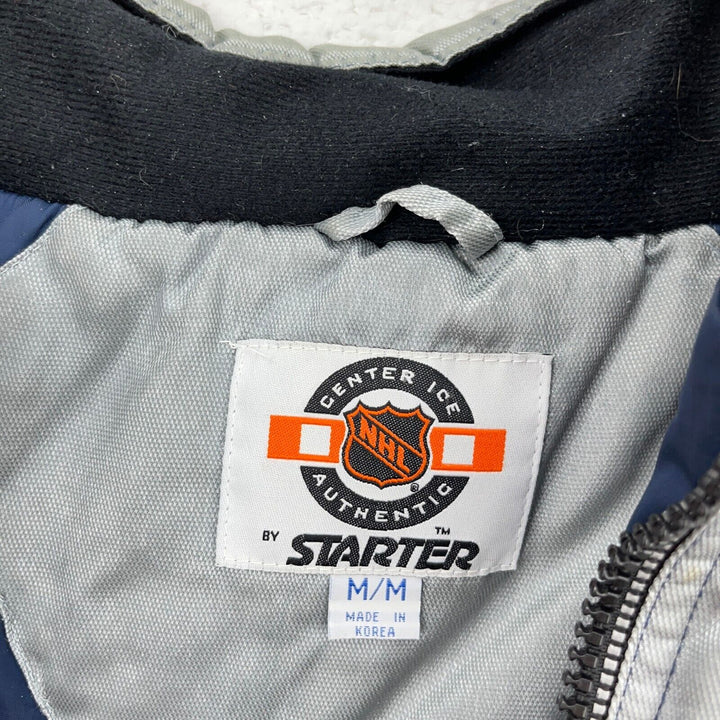 Vintage Starter Nashville Predators NHL Full Zip Navy Blue Size M