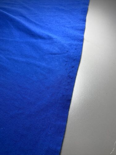 Vintage Quebec Nordiques NHL 1993 Blue T-shirt Size S Single Stitch
