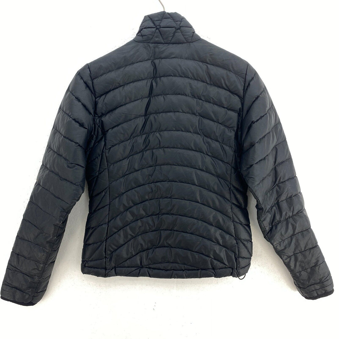 Patagonia Full Zip Black Vintage Puffer Jacket Size S Women's