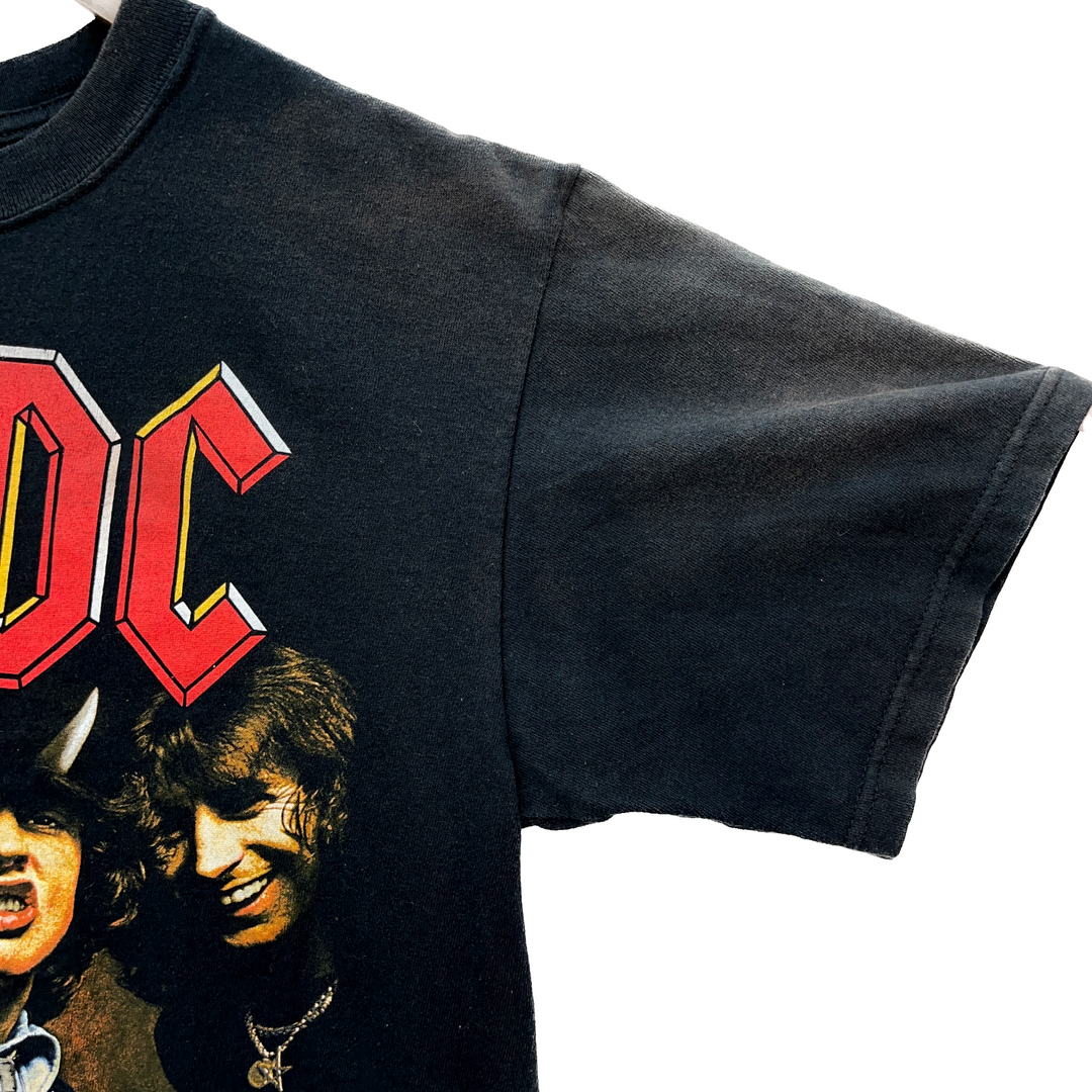 Vintage ACDC Highway To Hell Black 2001 Black T-shirt Size M