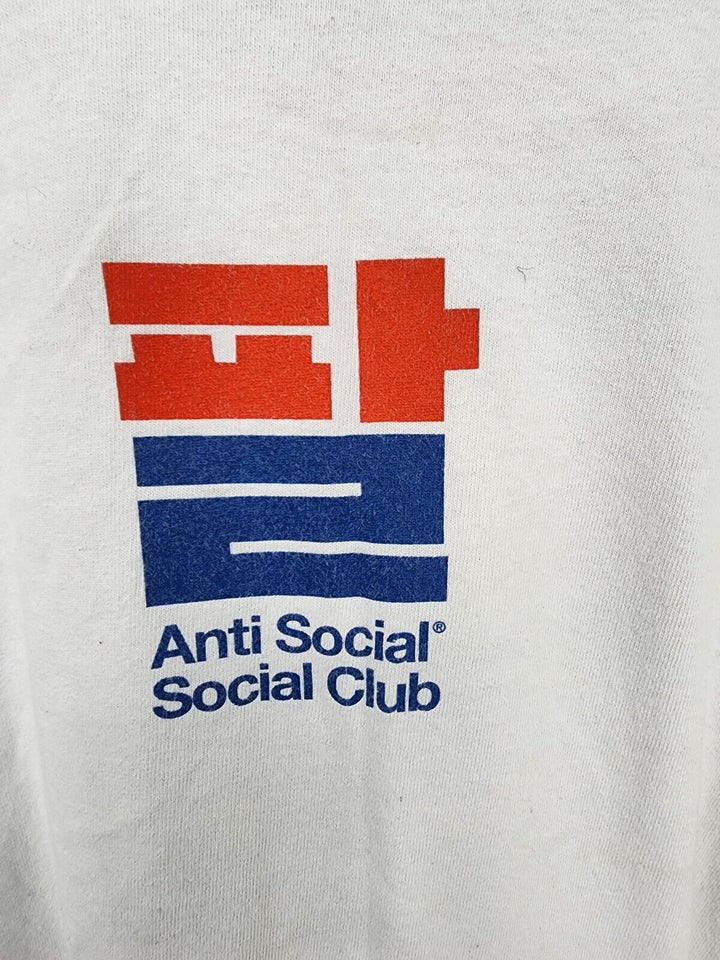 Anti Social Social Club Men's Long Sleeve T-shirt White size L