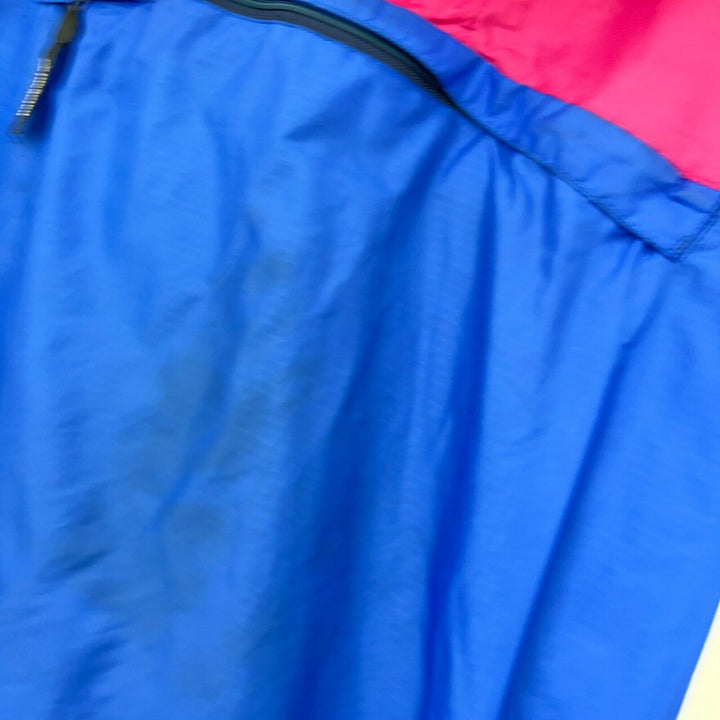Patagonia Pink Blue Lightweight Windbreaker Anorak 90s Jacket Size M Women's