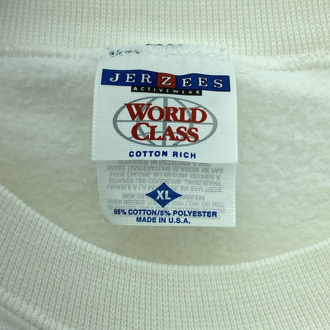 Microsoft One White Vintage Sweatshirt Size XL Crewneck