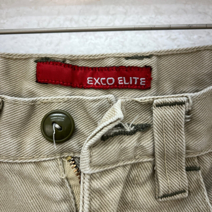 Vintage Exco Elite Beige Skateboard Pants Size 30