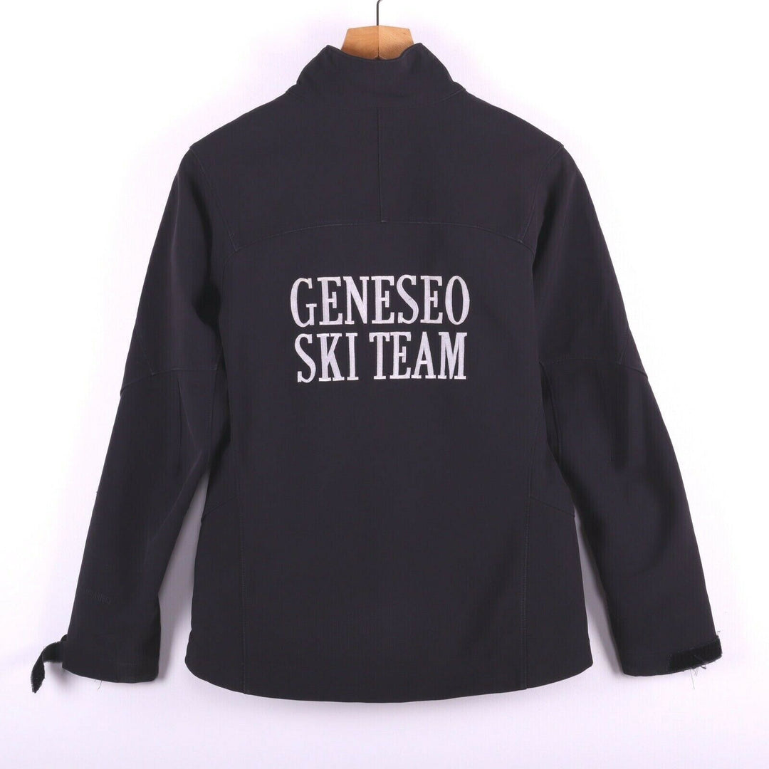 Patagonia Women's Adze Jacket Black Full Zip Size S Geneseo Ski Team