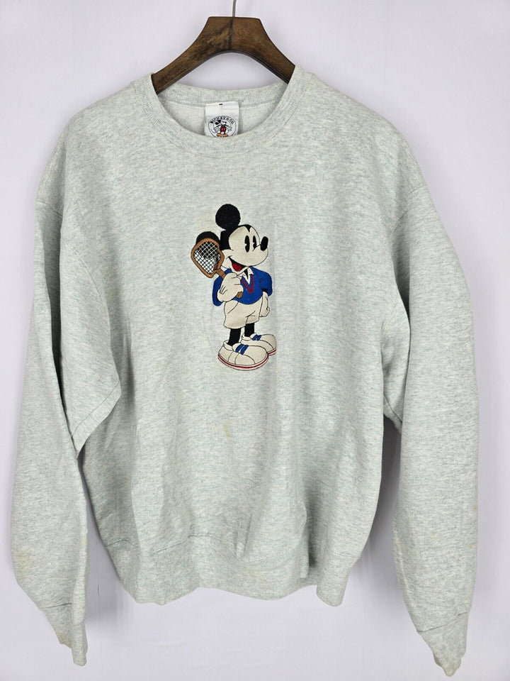 Vintage Mickey Mouse Grey Crewneck Size L