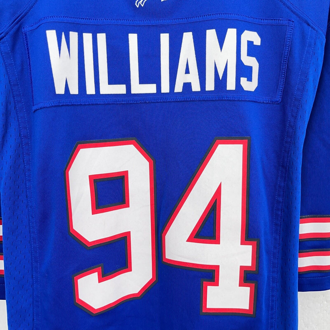 Vintage Nike Buffalo Bills NFL #94 Mario Williams Blue Jersey Size S