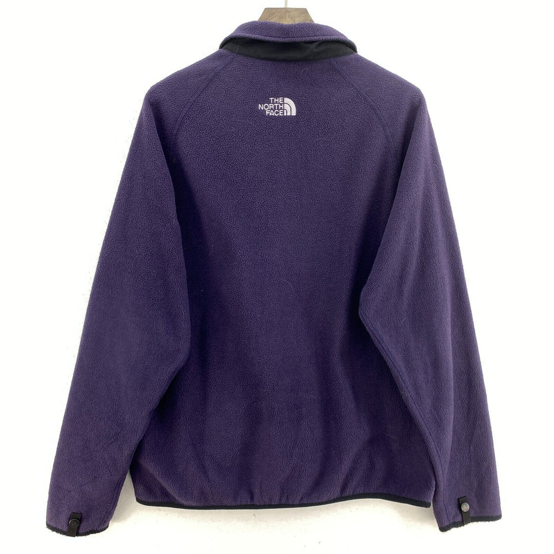 Vintage The North Face Denali Full Zip Purple Fleece Jacket Size L Women's