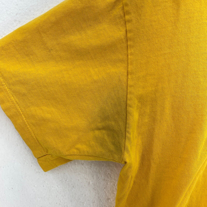 Vintage Nike 1971 T-shirt Size L Yellow Single Stitch