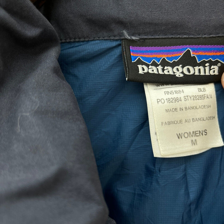 Patagonia Women's Toggle Down Insulated Puffer Vest Jacket Size M Blue