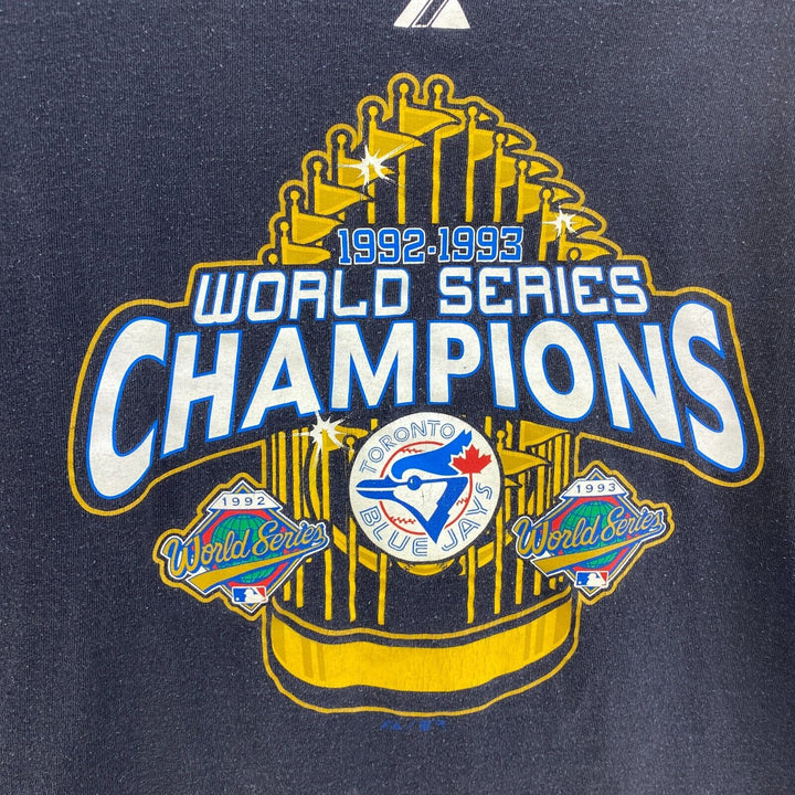 World Series Champions Toronto Blue Jays MLB Black T-shirt Size S