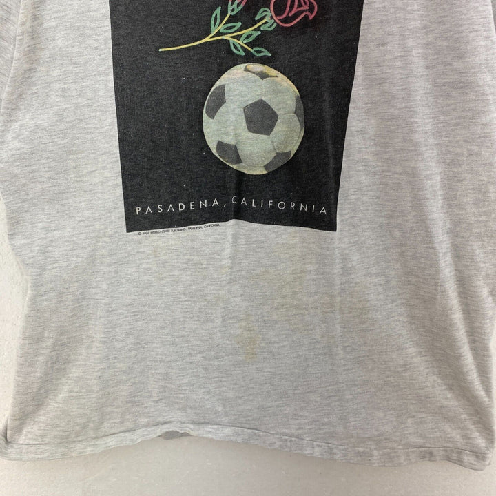 Vintage Summer Of 94 Pasadena Football Soccer Gray T-shirt Size XL